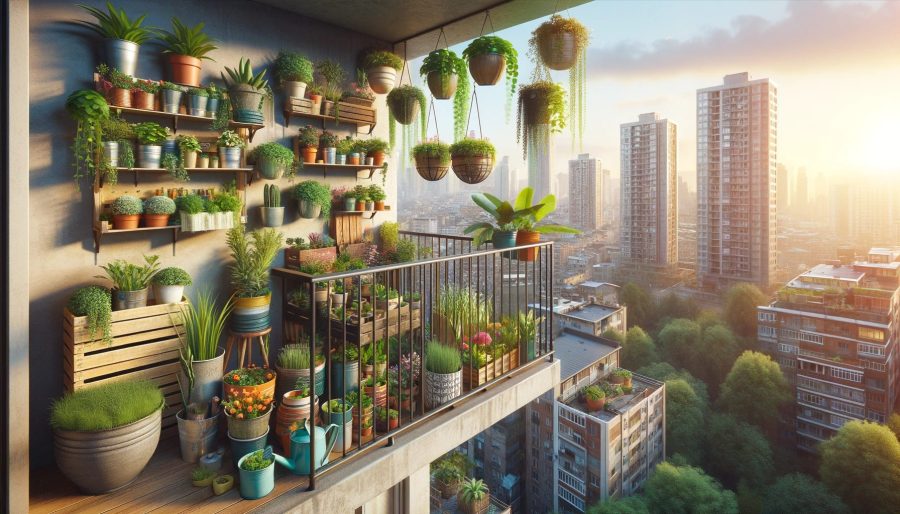 Urban Container Gardening Ideas