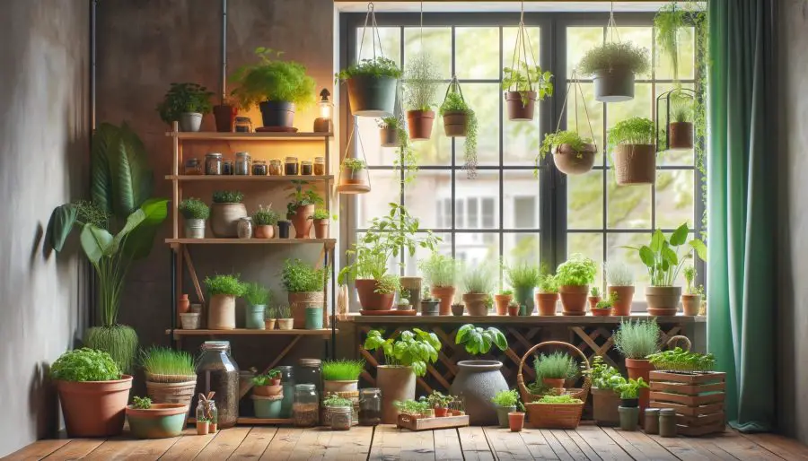 Urban Container Gardening Ideas Indoors