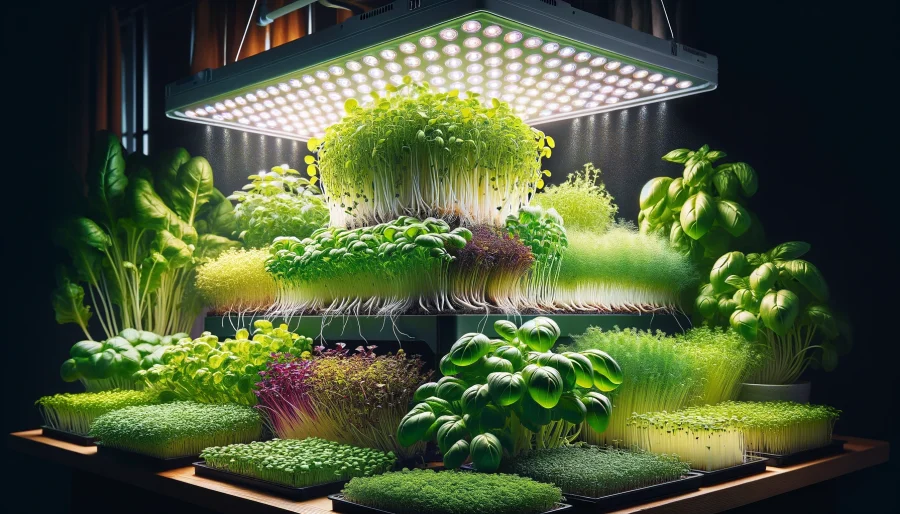 How Much Light Do Microgreens Need?
