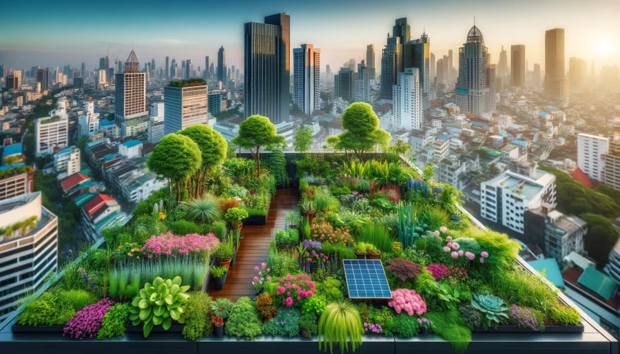How Do Rooftop Gardens Promote Sustainability?