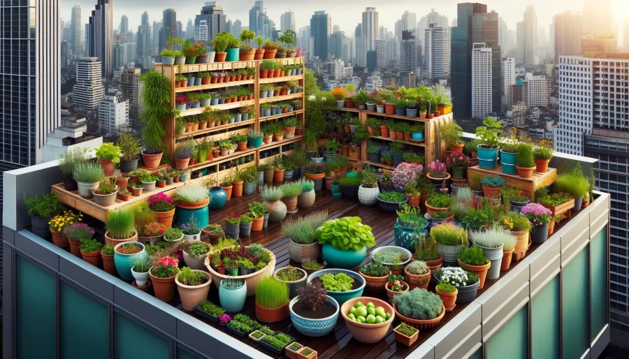 Rooftop Container Gardening
