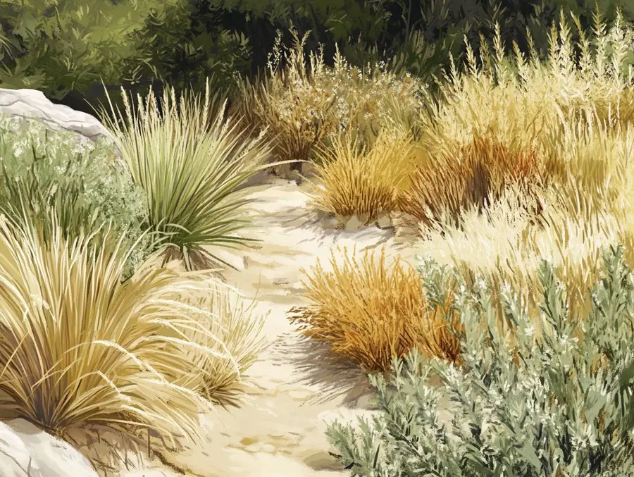 Designing with Ornamental Grasses in Xeriscaping