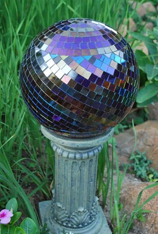 Garden Decor-Prism Mosaic Gazing Ball