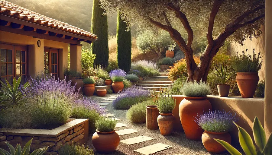 Mediterranean Xeriscape Gardens