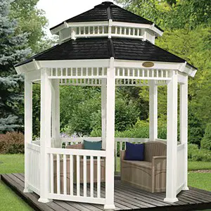 Outdoor Structures- Double Roofred Gazebo