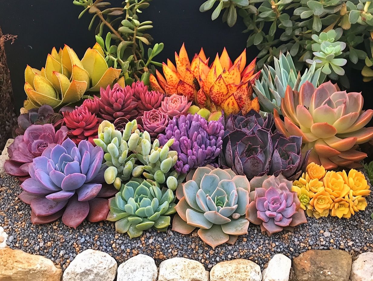 Succulents for Xeriscaping